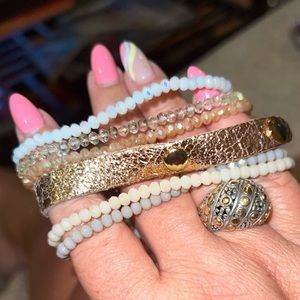 Erimish 6 bracelet stack-used